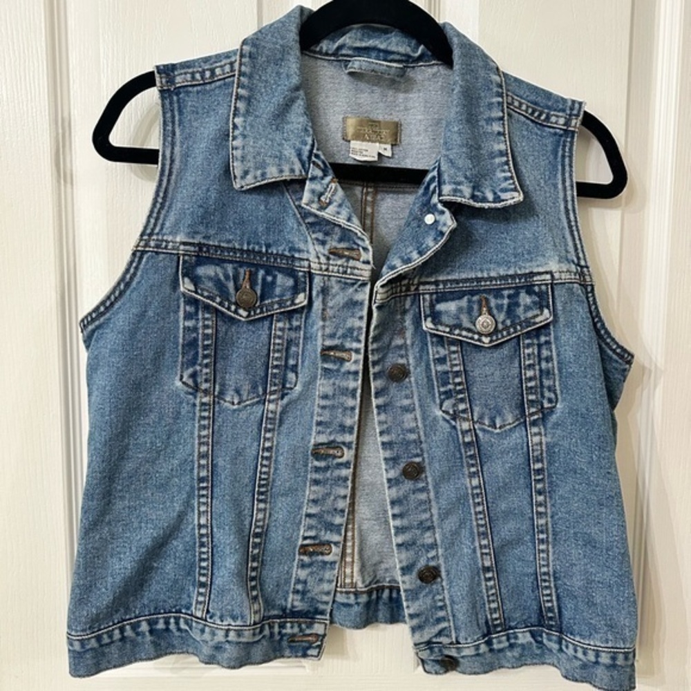 The Territory Ahead Blue Denim Vest